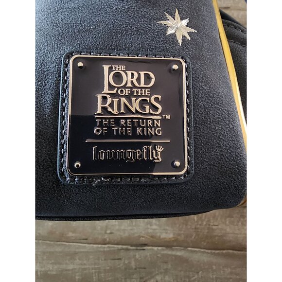 Loungefly Lord Of The Rings White Tree of Gondo Mini Backpack Embroidered Rare - Picture 8 of 13